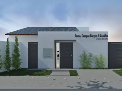 Law Office made with sketch up  3D model