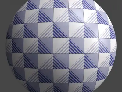 Materials 21- Pattern Tiles PBR Texture