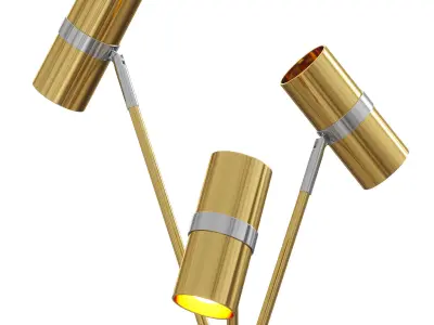 Caracas Task Tripod Floor Lamp by Jonathanadler 3D model