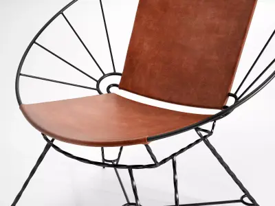 The Coquilles Saint Jacques Chair 3D model