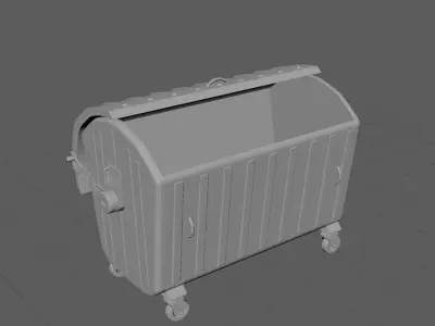 garbage container 3D model