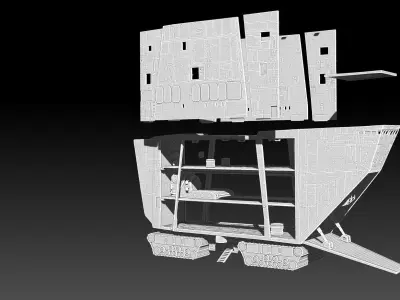 Jawa Sand Crawler 3D print model