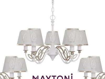 Chandelier Milea ARM824-PL-05-W Maytoni Classic Free 3D model