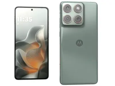 Motorola Edge 70 Light Geen 3D model