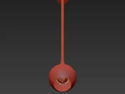 Wide Honey Gold 3D model