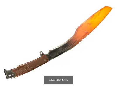 Kukri Knife Collection 3D Model Pack