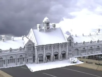 Country Mansion 3D model