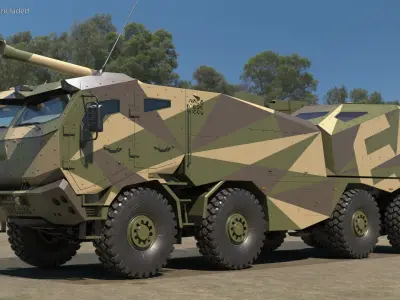  Morana Self-Propelled Howitzer Gun 