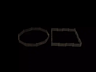 Breyer Horse Corral 3D model
