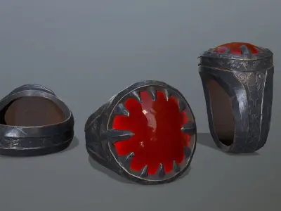 Heal Ring Low-poly 3D model
