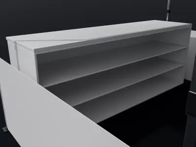 Marketing tent 02 3D model