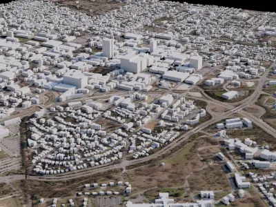 Raleigh - USA 3D model