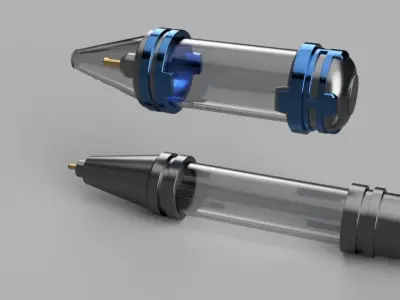 SUPER SOLDIER SERUM VIAL 3D print model