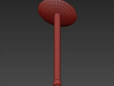 Rafford Semi Flush 3D model