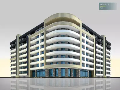 Architectural 3D Home Model  Low-poly 3D model