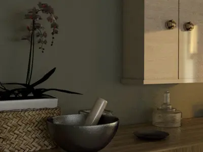 laos Denises corner 3D model