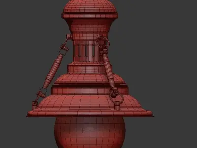 Hanging Lamp LOFT HOUSE P-136 3D model