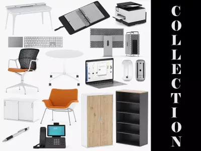 Office Module 04  3D model