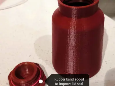 Resin Jar Free 3D print model