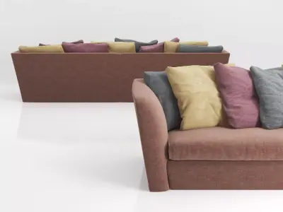 Atollo 3-Seater 3D model