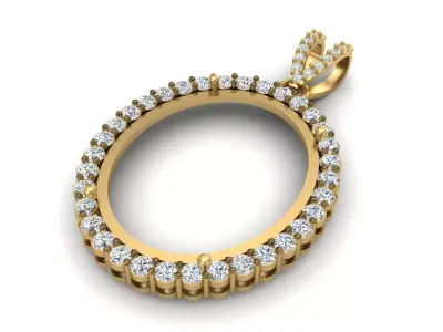 Pendant 0058 Free 3D print model