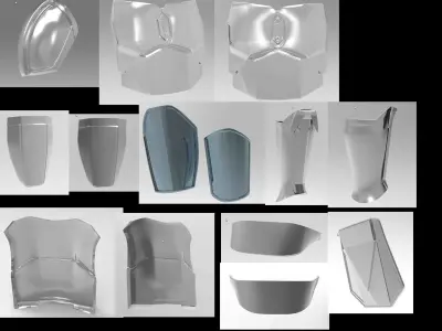 Mandalorian Armor Accurate 3D print model