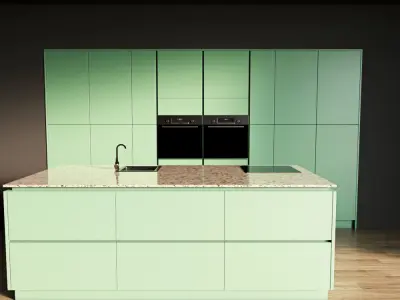 71-Kitchen11 matte 6 3D model