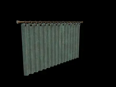 Curtain 3D mode 3D model