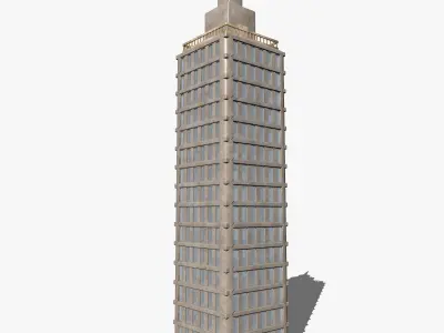 Urban Skyscraper  3D model