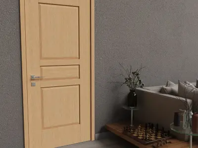 Interior Door Collection 002 3D model