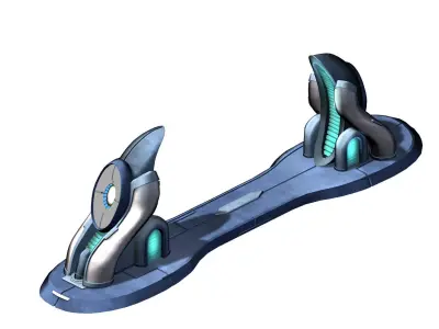 Signage 02 3D model