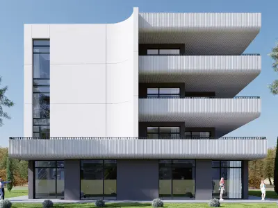 apartment Low-poly 3D model