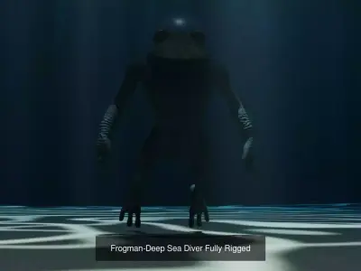 The Frogman Expedition Collection 3D Model Pack