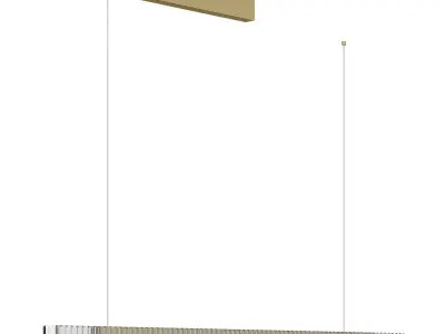 Modern Ribbed Sleek Light Modefinity 3D model