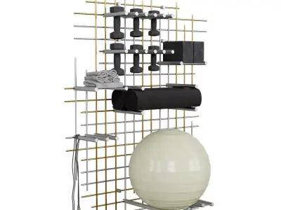 Super Yoga Grid 3D model