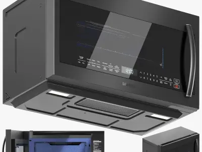 Samsung Appliance Collection 04 3D model