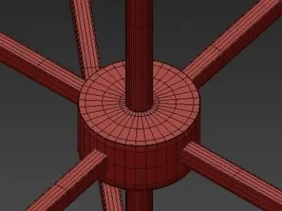 Jonathan Adler Ventana Chandelier 3D model