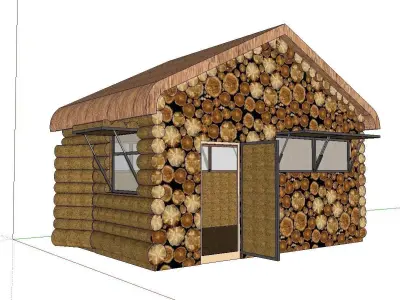 Creative Design-Holiday Cabin-04 3D model