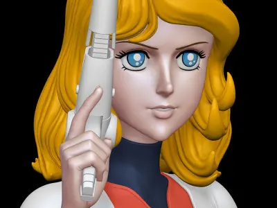 JOAN Johann Captain Future  Capitaine Flam 3D model