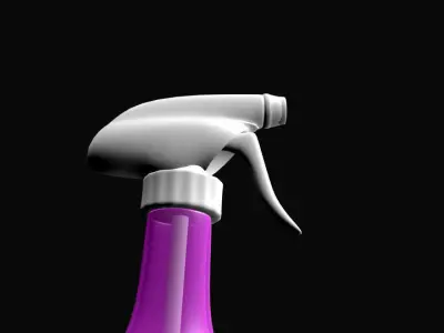 Bottle Spray v 2 3D model