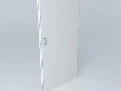 Resident Evil 4 Door Metal Door 7 3D model
