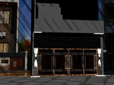 20x30 first floor 23-3-2021 Free 3D model