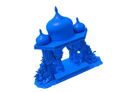 Wedding Stage - Indian Wedding Stage  3D print model