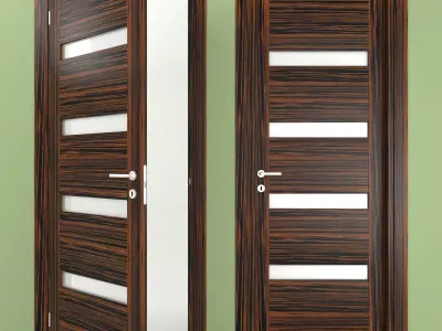 Italian Door San Remo K011 3D model