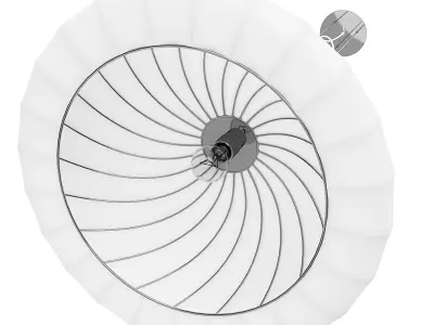 Ceiling Lamp 3D model 47