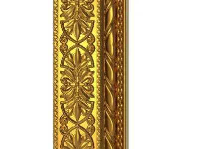 carved frame  3D model