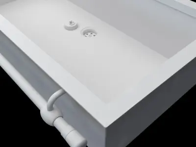 Sink LVQ021 LVQ027 3D model