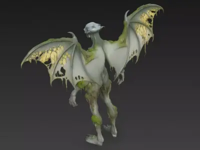 Swamp Corrupted Beast 3D model
