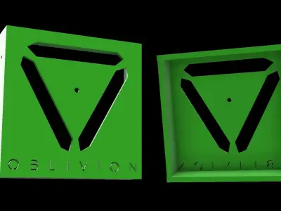 OBLIVION Defender DRONE STL file set for 3D printing 3D print model