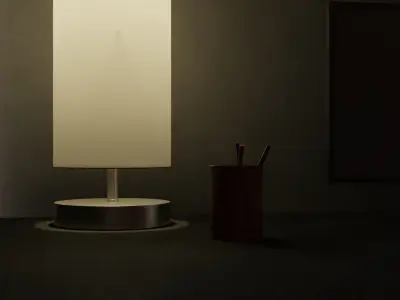 Desk Room Free 3D model